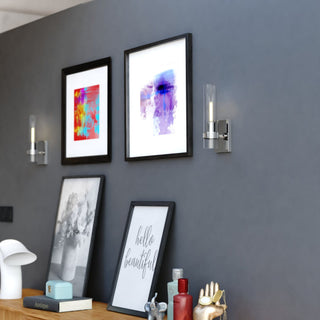 Vaxcel Lighting W0428 Bari 13" Tall Bathroom Sconce - Chrome