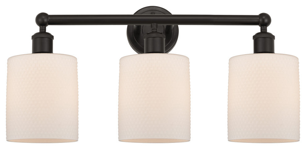 Innovations 616-3W-OB-G111 3 Light Bath Vanity Light, Oil Rubbed Bronze