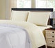 Kathy Ireland 4 Piece Chevron Embossed Sheet Set, Ivory, Full