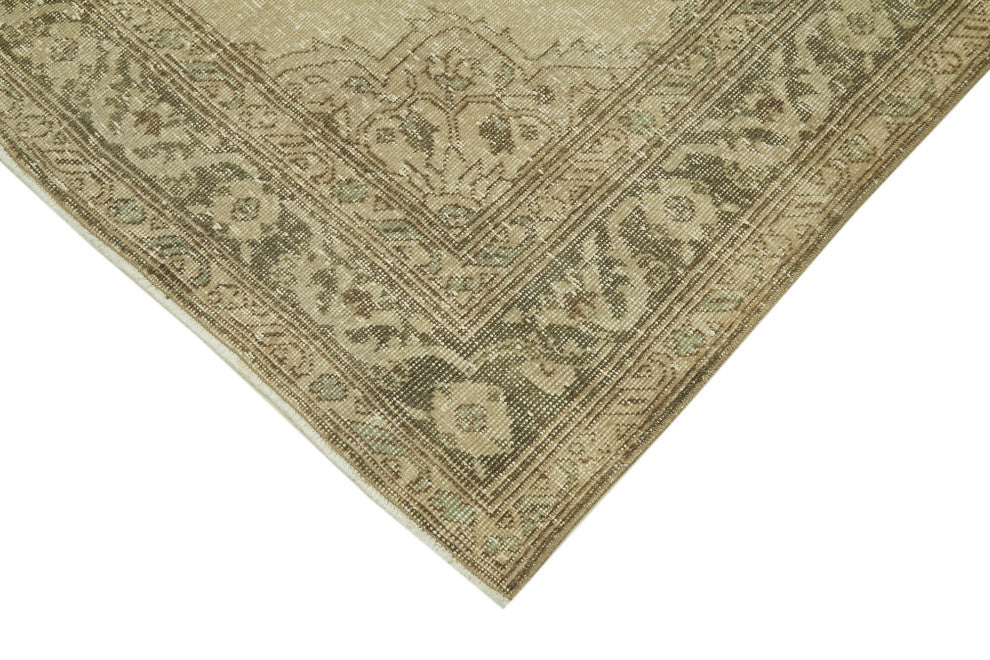 Rug N Carpet - Hand-knotted Anatolian 4' 6" x 12' 8" Rustic Runner Rug
