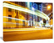 Blur Motion Traffic Trail in Modern City, Canvas Art Print, 20"x12"