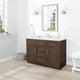 Ove Decors Bailey 48" Single Sink Vanity, Almond Latte With Black Hardware