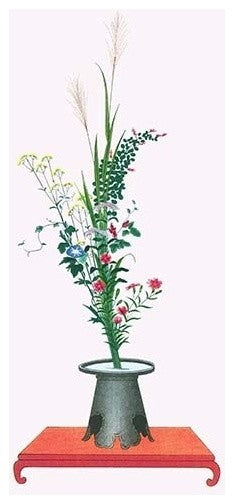 Aki No Nanagusa (Seven Flowers of Autumn) in a Ogencho - Fine Art Giclee Print