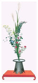 Aki No Nanagusa (Seven Flowers of Autumn) in a Ogencho - Fine Art Giclee Print
