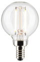 3W G16.5 LED, Clear, Candelabra Base, 90 CRI, 4000K, 120V