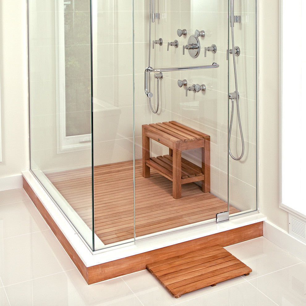 Teak Tile 24" X 14" (61 cm x 35.5 cm), 24"x14"