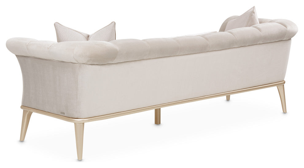 Yvette Sofa - Porcini/Champagne