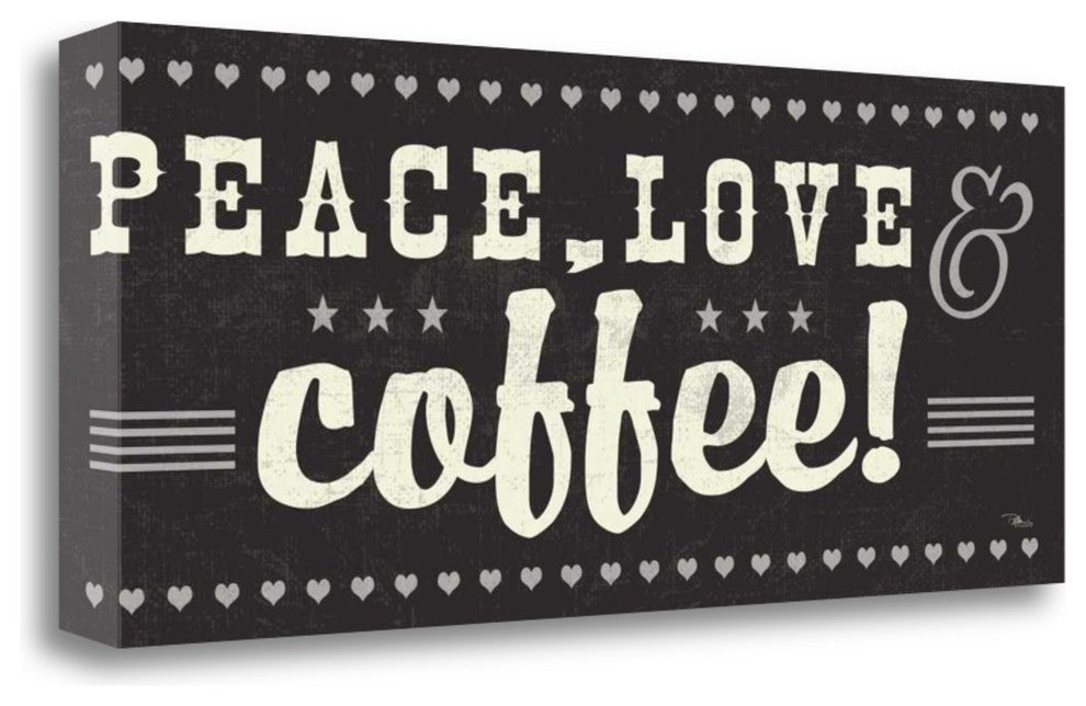 "Coffee Lovers IV" By Pela Studio, Giclee Print on Gallery Wrap Canvas