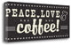 "Coffee Lovers IV" By Pela Studio, Giclee Print on Gallery Wrap Canvas