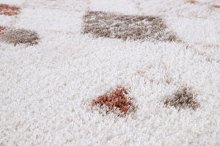 Noori Rug Shag Nolan Ivory/Rust Rug