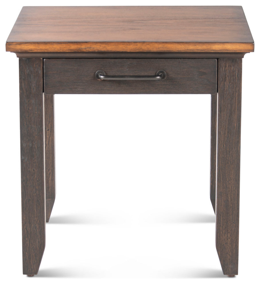 Bear Creek End Table Brown