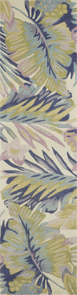 90 X 90 Pastel Wool Rug