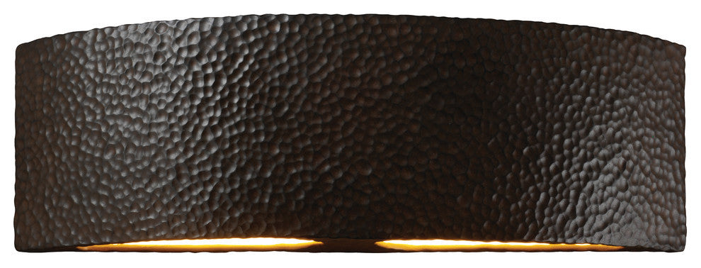 Ambiance Arc, Closed Top Outdoor Wall Sconce, Iron, LED