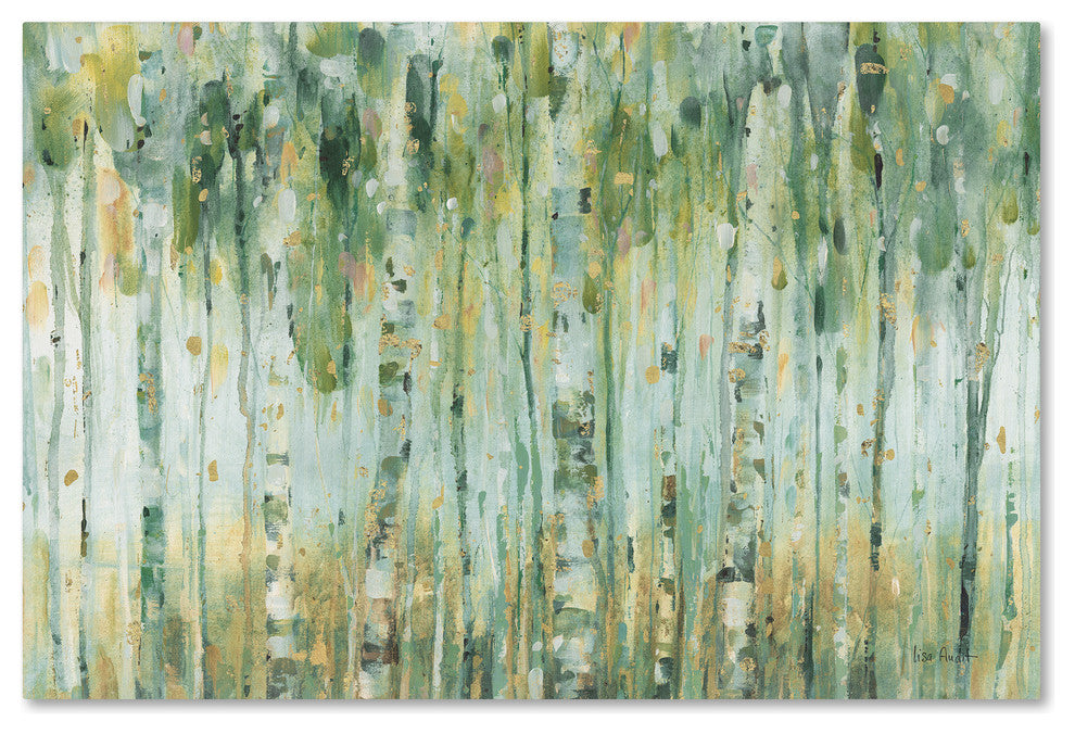 Lisa Audit 'The Forest I' Canvas Art, 19"x12"