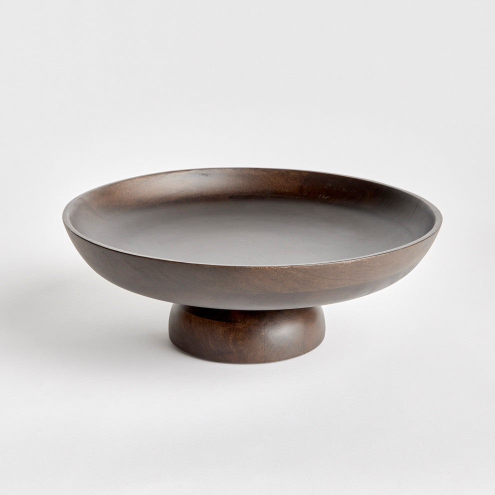 Bowie Footed Bowl, Washed Black