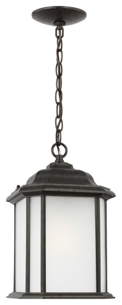 Kent 1-Light Outdoor Pendant, Oxford Bronze