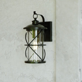 Adams 5.5" Outdoor Wall Light Black