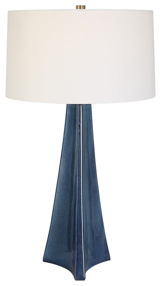 Uttermost 30229 Teramo Scalloped Ceramic Table Lamp