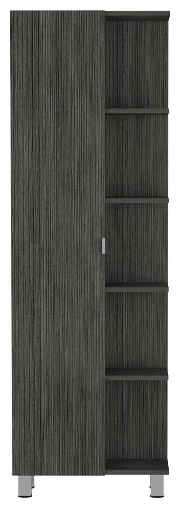 Los Angeles Corner Cabinet, Smoky Oak