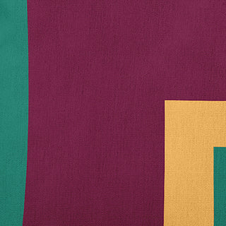 Bold Blocks Polyester Indoor Pillow, Kelly Green, 16"x16"