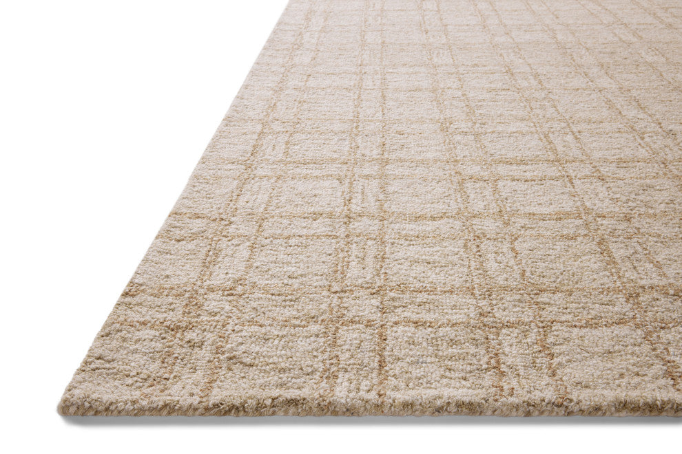 Chris Loves Julia x Loloi Polly Khaki / Sand 18" x 18" Sample Rug
