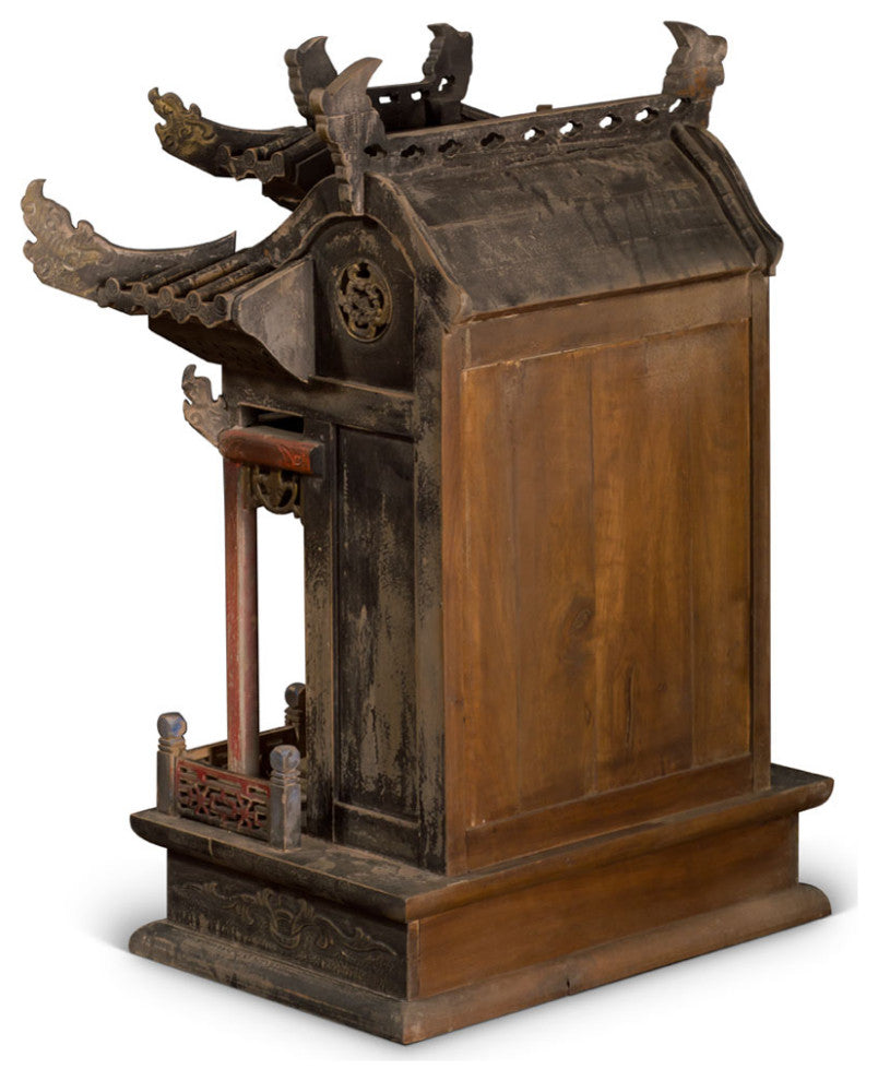 Vintage Chinese Pagoda Altar House