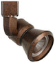 10W LED Track Fixture, Cone Rust