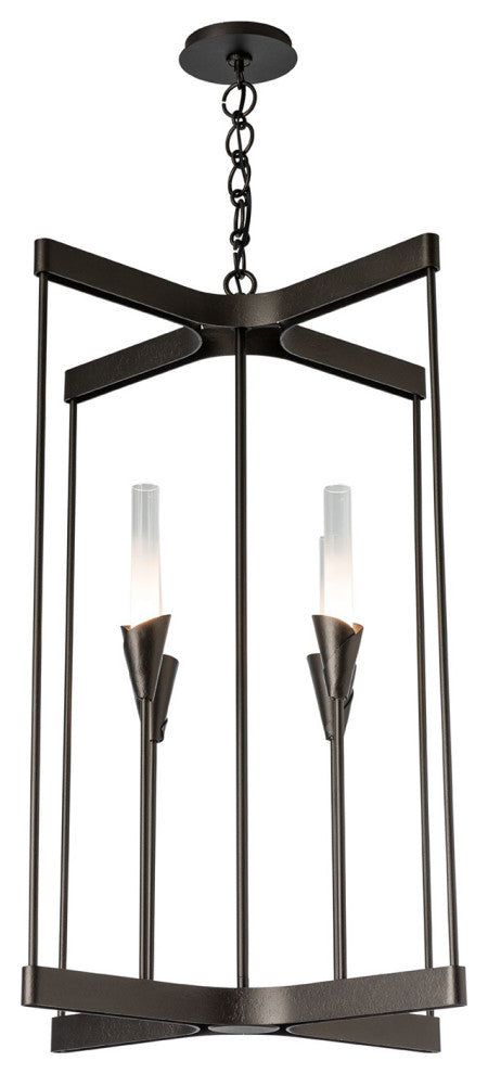 Lilium 4-Light Chandelier, Oil Rubbed Bronze