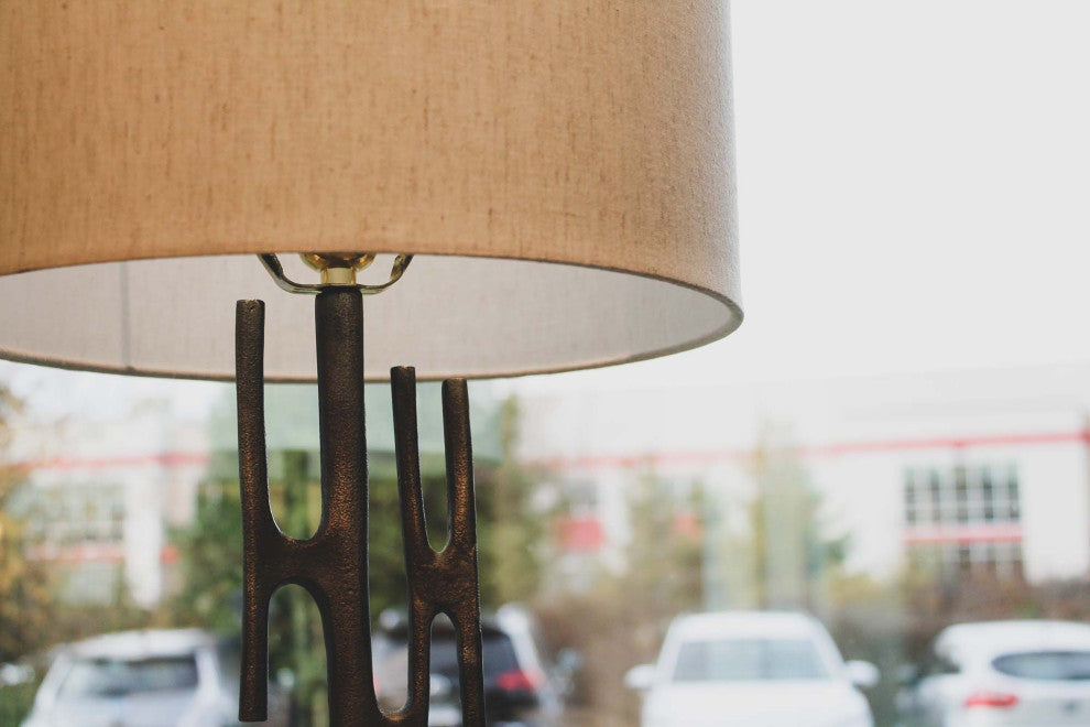 Skye Niko Lamp, Off White