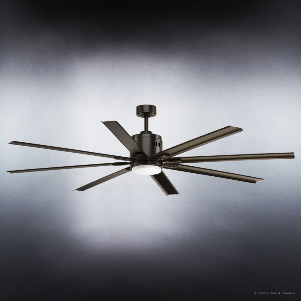 Luxury Urban Loft Ceiling Fan, Olde Bronze, UHP9053, Chatham Collection