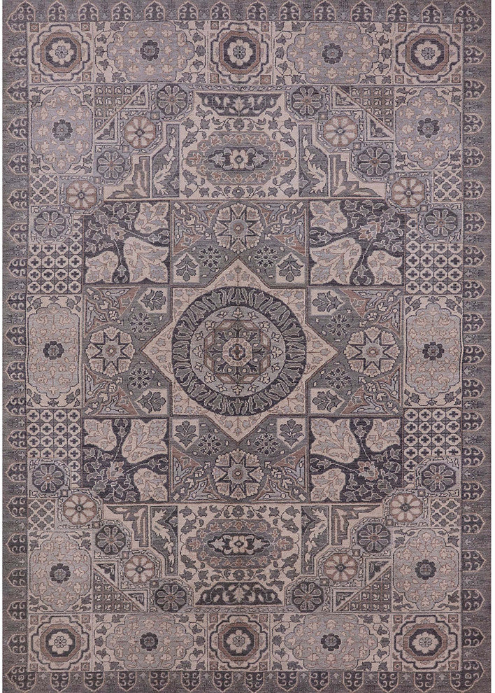 Ahgly Company Indoor Rectangle Mid-Century Modern Area Rugs, 8' x 10'