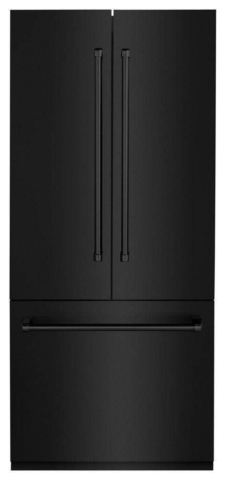 ZLINE Refrigerator With Internal Water, Black Stainless Steel, RBIV-BS-36