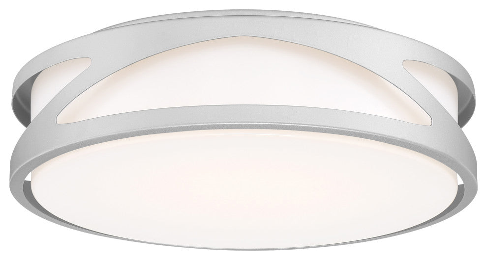 Access Lighting 49990LEDD-ACR Lucia 14"W LED Flush Mount Drum - Satin