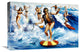 "The Hell Surfers" Stretched Canvas Giclee by Mort Kunstler, 22x15"