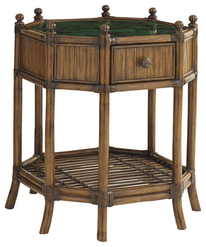 Flamingo Octagonal End Table
