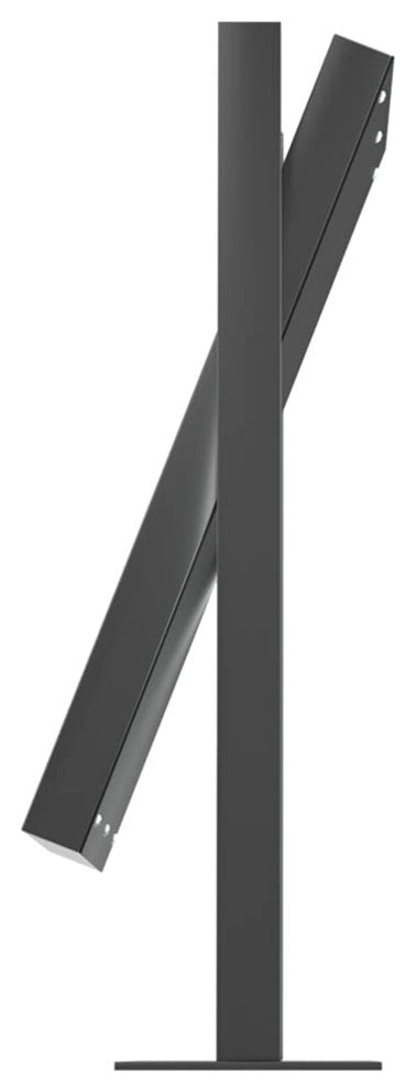 Nouveau XL Tri Tone Led Makeup Mirror and and Iron Frame, Black