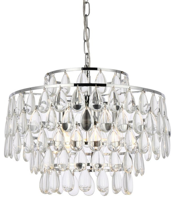 Murphy 18" Pendant, Chrome