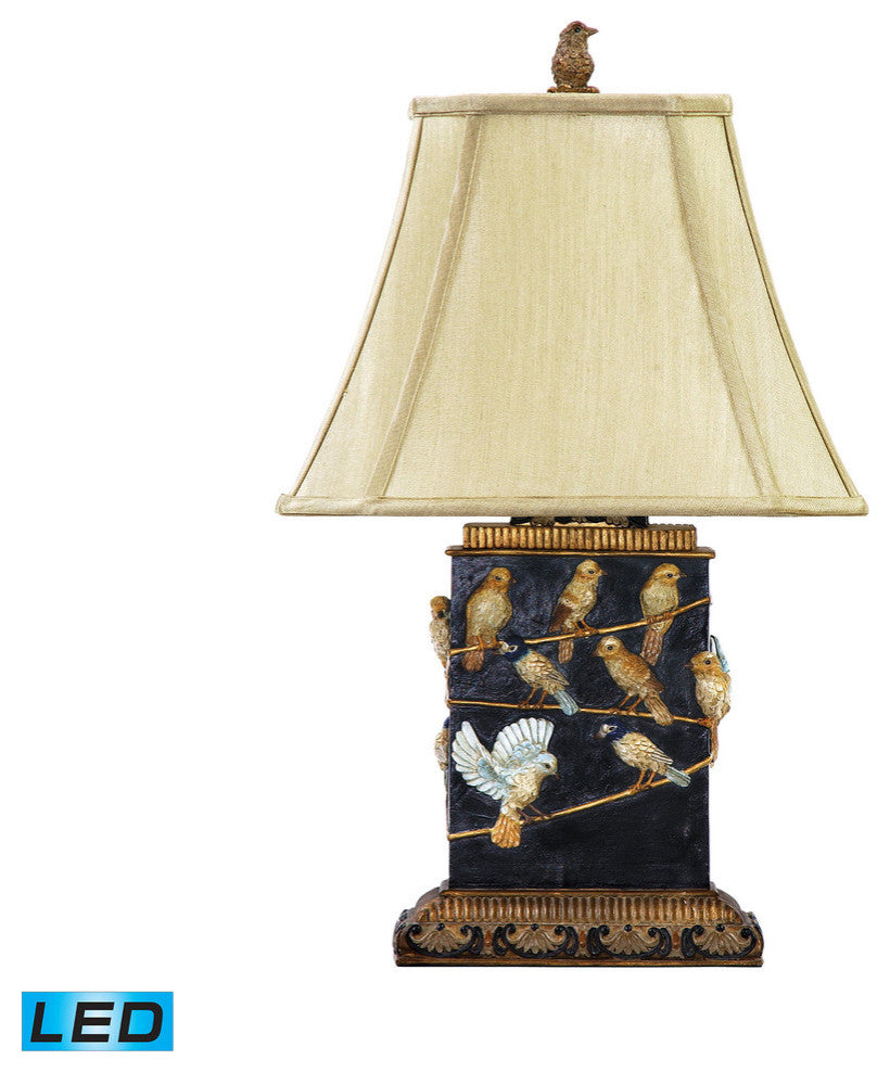 Dimond Lighting 93-530-LED Birds on A Branch 1-Light Table Lamp