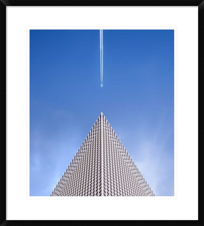 "Up And Down" Framed Digital Print by Nadav Jonas, 27x30"