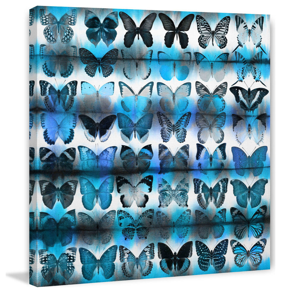 "Moth" Print on Canvas, 32"x32"