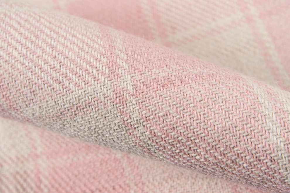Momeni Marlborough Hand Woven Wool Area Rug, Pink, 2'x3'