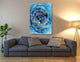 Epic Graffiti 'Waterspout I' by Alicia Ludwig Giclee Wall Art, 40"x60"