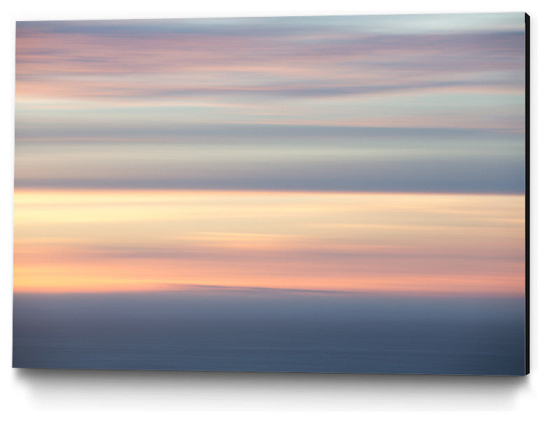 "Ocean Kisses Sky" Museum Mounted Canvas Print, 36"x24"