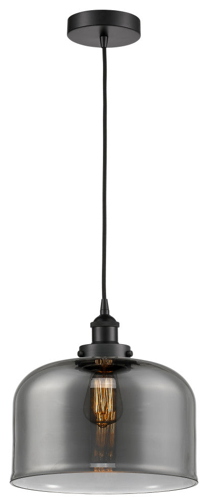 Innovations 616-1PH-BK-G73-L 1-Light Mini Pendant, Matte Black
