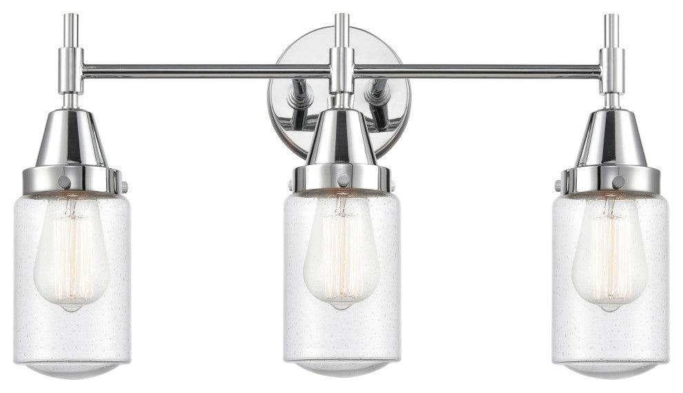INNOVATIONS LIGHTING 447-3W-PC-G314-LED Caden 3 Light 26 inch Bath Vanity Light