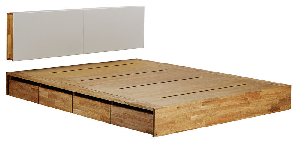 LAXseries Storage Platform Bed, King