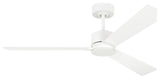 Rozzen 52" Ceiling Fan, Matte White