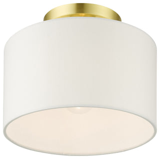 Satin Brass Timeless, Transitional, Versatile, Semi Flush