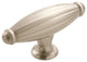 Amerock Allison Value Hardware Small Oblong Knob, Satin Nickel
