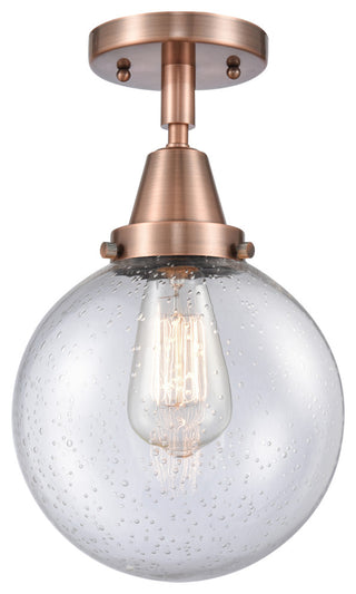 INNOVATIONS LIGHTING 447-1C-AC-G204-8-LED Beacon Flush Mount